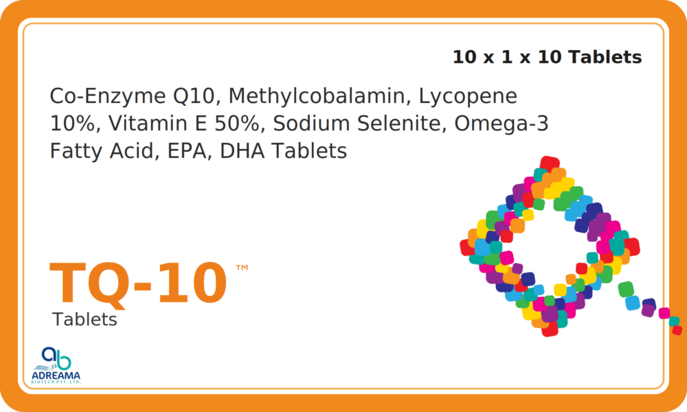TQ-10 Tablets high quality product pack